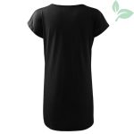 FLOOW LOVE japán ujjú pólóruha fekete