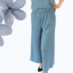 FLOOW - BELLE női szett zöld színű csillámos felületű viszkóz anyagból - 3XL