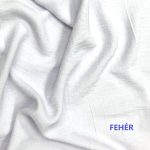 FLOOW SUN női japánujjú ruha zsebbel, American Crepe anyagból, FEHÉR színben