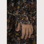 FLOOW Lizi vintage virágbarna kislány ruha