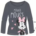 Disney Minnie Gyerek hosszú ujjú póló grafit, lurex díszítéssel, 104