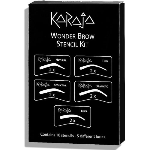 Karaja WONDER BROW STENCIL KIT - szemöldökformázó készlet