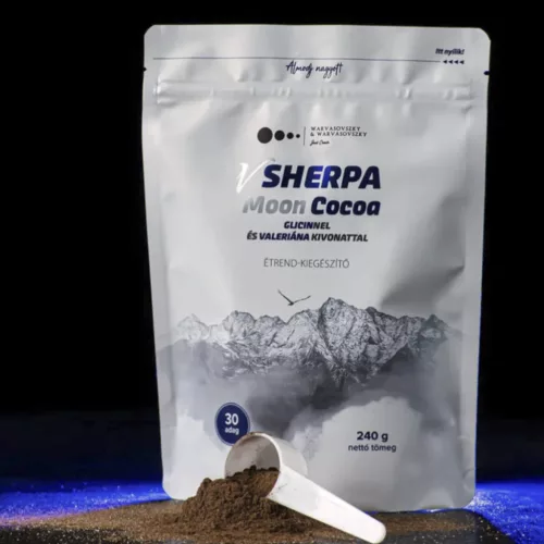 vSherpa Moon Cocoa glicinnel és valeriána kivonattal - nyugodt alvás , 240 g