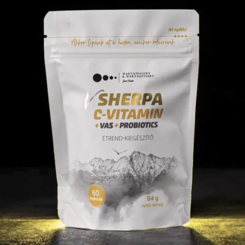 vSherpa C-vitamin + Vas + Probiotics étrend-kiegészítő
