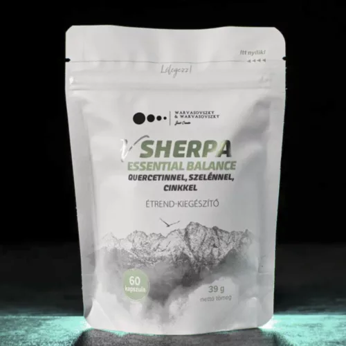 vSherpa Essential Balance OUERCETINNEL, SZELÉNNEL, CINKKEL - étrend-kiegészítő