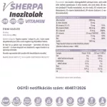 vSherpa Inozitolok +B6-, B9-, B12-vitamin szőlő ízű étrend-kiegészítő - HORMONÁLIS EGYENSÚLY