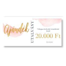 AJÁNDÉK KÁRTYA 20.000 FT