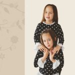 FLOOW Zoé - kislány felső fodros aljjal, fekete