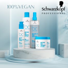 Schwarzkopf Professional BC Moisture Kick - normál-száraz, hullámos vagy göndör hajra