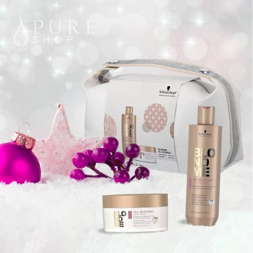 Schwarzkopf Professional BLONDME All Blondes Light Karácsonyi csomag