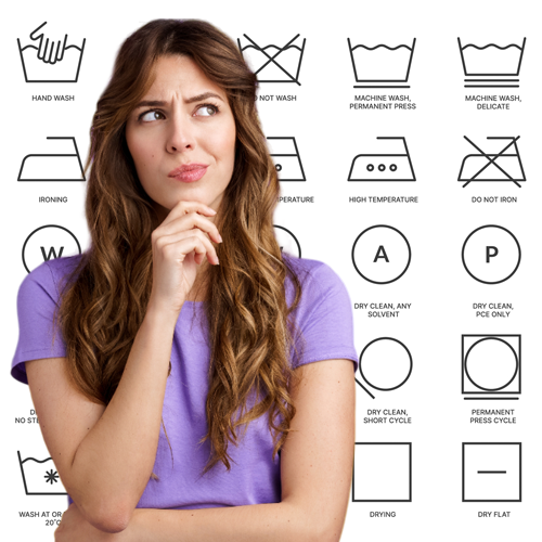 Hogyan értelmezzük a ruhákon található mosási jelzéseket?